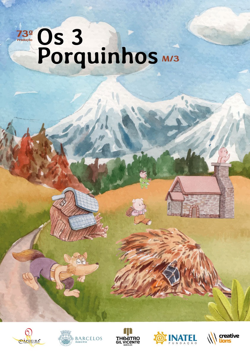 os 3 porquinhos teatro