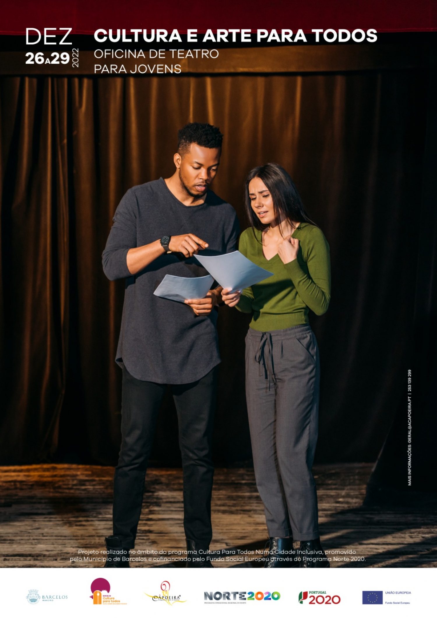 Oficina de teatro para Jovens